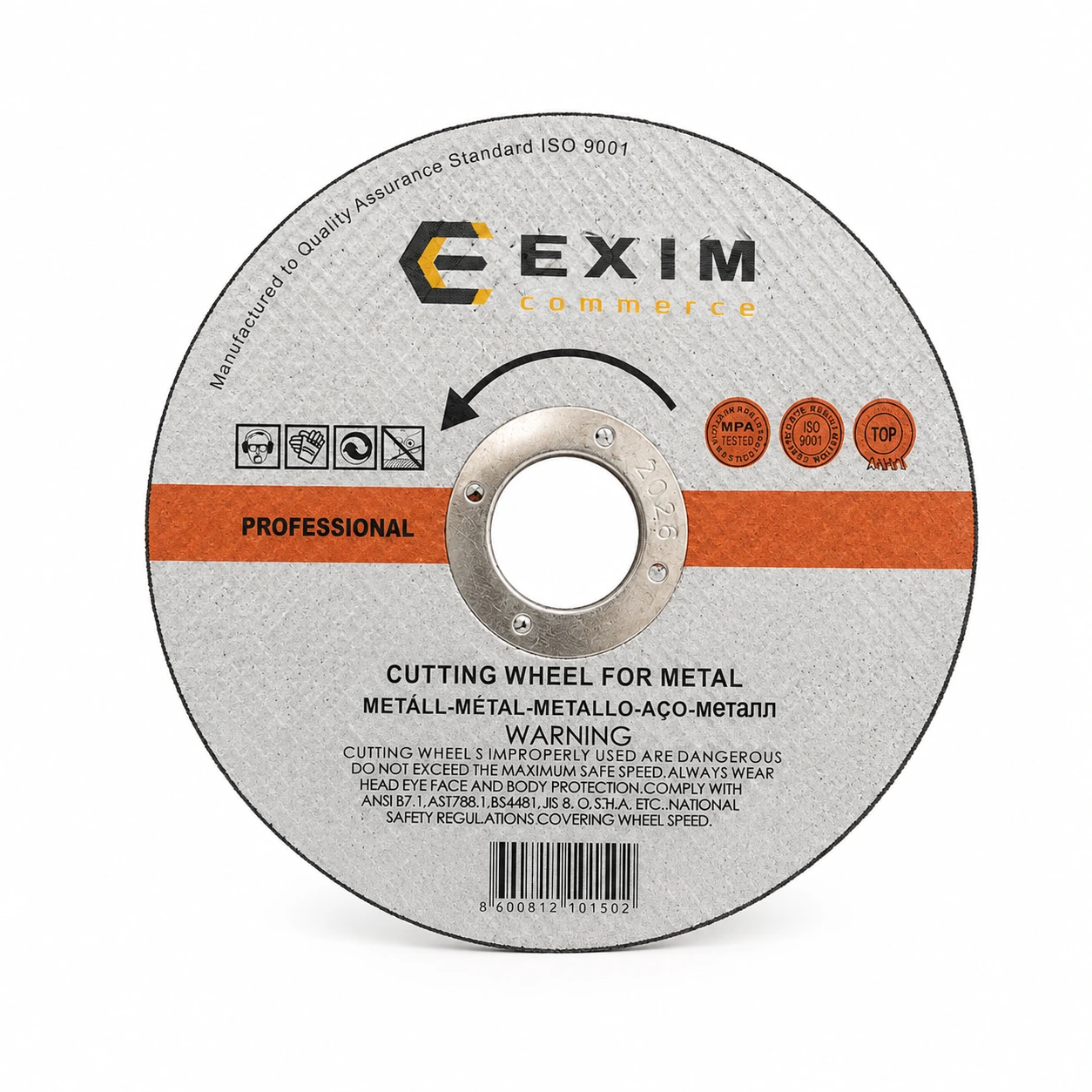 REZNA PLOCA ZA METAL 115x22,2 / 1mm