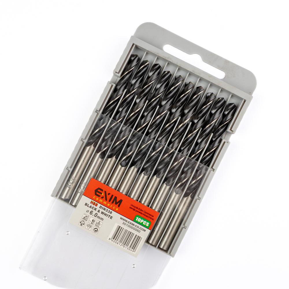 BURGIJA ZA METAL 2-SPIRALNA HSS-R - DIN338 1,0